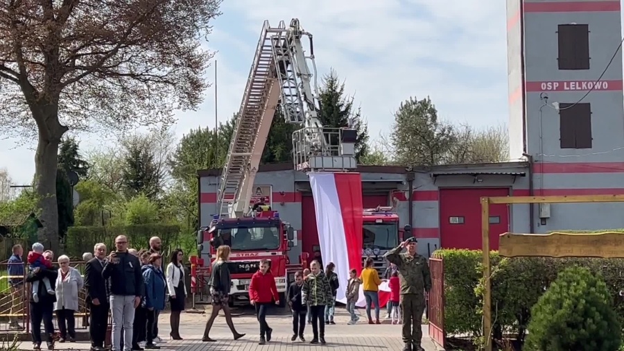 Święto Flagi i Konstytucji 3 Maja w Lelkowie