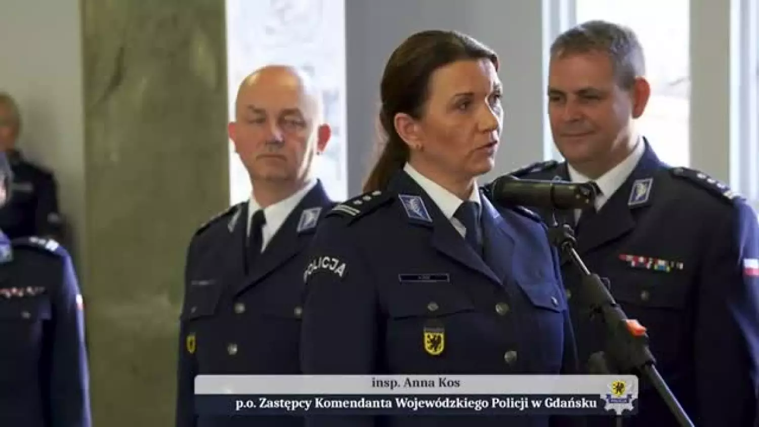 Insp. Anna Kos zastępcą KWP w Gdańsku