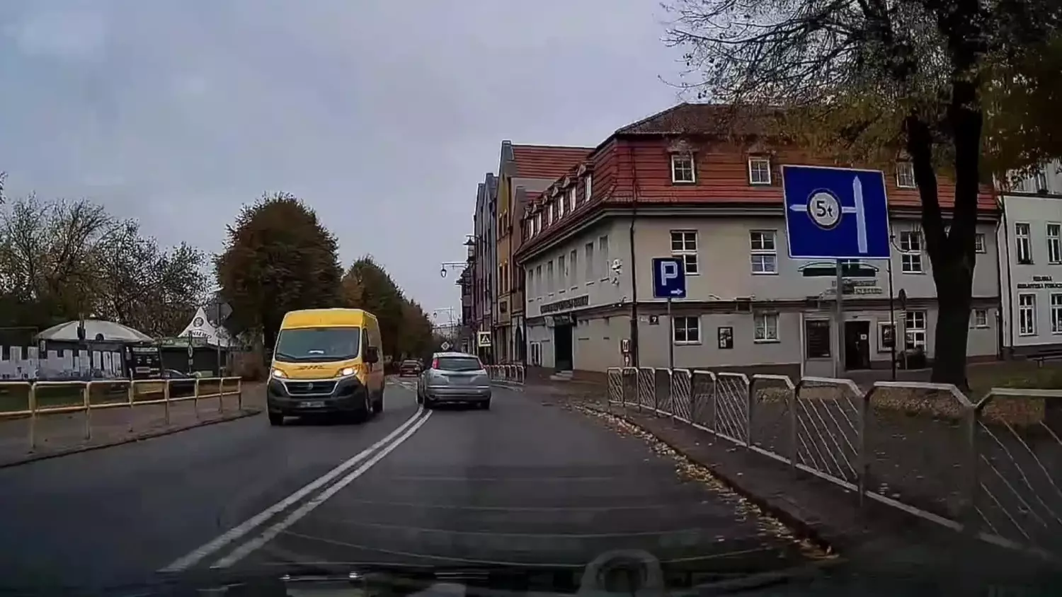 Drogowy pirat na ulicy Braniewa